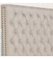 Sean Fabric Bed Headboard In French Provincial Design in Multiple Size and Colors